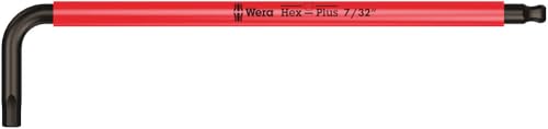 Wera 05022640001 950/9 Hex-Plus Multicolour Imperial 2, Winkelschlüsselsatz, zöllig, BlackLaser, 9-teilig