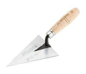 Bellota dreieckige geschmiedete Kelle, Griff aus Buchenholz abgerundet 125 x 70 mm