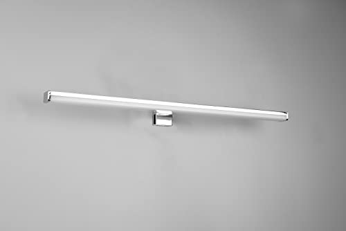 Trio Leuchten LED Bad Wandleuchte Lino 284116006, Kunststoff Chrom, inklusiv 11.5 Watt LED
