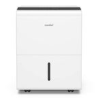 Comfee Luftentfeuchter, 50L/24h, Raumgröße ca. 250m³(100m²), Intelligenter Entfeuchtermodus, 24H Timer, Wassertank 6L, MDDP-50DEN7