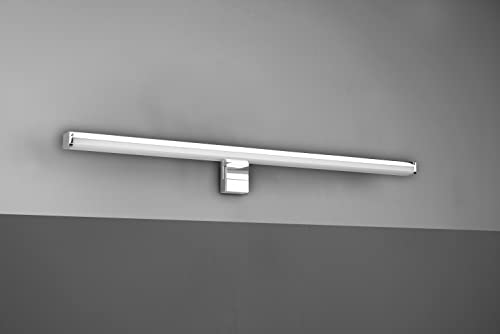 Trio Leuchten LED Bad Wandleuchte Lino 284116006, Kunststoff Chrom, inklusiv 11.5 Watt LED