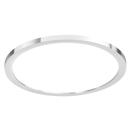 LEDVANCE Smart LED Badezimmerlampe Chrome, 18W, 2100LM, 3000-6500K, 30cm, IP44, Orbis Disc Wandleuchte, Badezimmerleuchte mit Wifi Technologie, dimmbar, steuerbar über App und Sprachassistenten