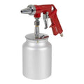 STIER Sandstrahlpistole, 5-10 bar, Sandstrahlgerät, Sandstrahler, Düsendurchmesser 3 mm, Luftbedarf 120 l/min, für Körnung 0,2-0,8 mm, entfernt Rost & Farbe