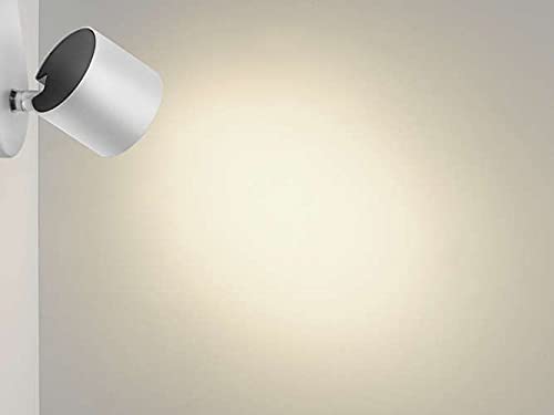 Philips myLiving Star 2-er LED Spots (11,5 W), dimmbare Deckenspots mit warmweißem Licht und zwei schwenkbaren Spotköpfen, energiesparende Raumbeleuchtung, weiß