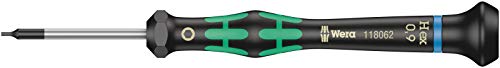 Wera Kraftform Micro Elektroniker Schraubendrehersatz, 12-teilig, Mehrfarbig, 05073675001