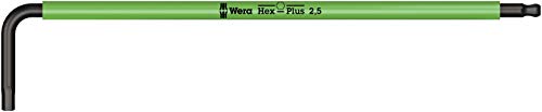 Wera 05073593001 950/9 Hex-Plus 1 SB Winkelschlüsselsatz, Mehrfarbig, metrisch, BlackLaser, 9-teilig, Mehrfarbig