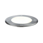 Paulmann Beleuchtungssystem Plug&Shine LED-Außeneinbauleuchte 6 W Warm-Weiß 93908 Silber 38 °