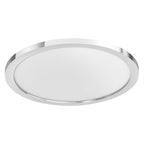 LEDVANCE Smart LED Badezimmerlampe Chrome, 18W, 2100LM, 3000-6500K, 30cm, IP44, Orbis Disc Wandleuchte, Badezimmerleuchte mit Wifi Technologie, dimmbar, steuerbar über App und Sprachassistenten