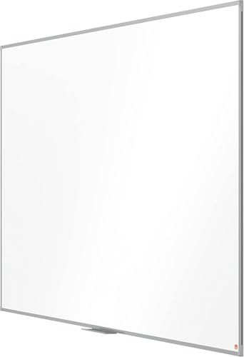 Nobo Amazon Exclusive Stahl-Magnettafel 240 x 120 cm – Trocken abwischbare Memotafel mit Aluminiumrahmen und Stifthalter, magnetische Wandtafel für Büro, Zuhause, Klassenzimmer