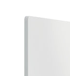 Nobo Magnetisches Whiteboard ohne Rahmen, 600 x 450 mm, individuell erweiterbare Whiteboardtafel, ideal für Büros und Teamarbeit, Stahl, Weiß, 1915656
