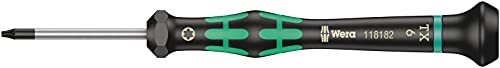 Wera Kraftform Micro Elektroniker Schraubendrehersatz, 12-teilig, Mehrfarbig, 05073675001