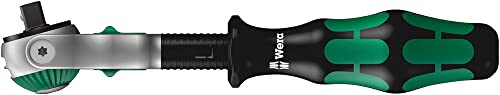 Wera 8000 A SB Zyklop-Knarre mit Antrieb, 1/4 Zoll x 152 mm, 05073260001