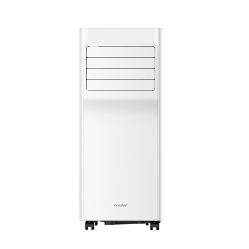 Comfee Mobiles Klimagerät Breezy Cool Pro 2.0,7000 BTU 2,0kW, Kühlen&Ventilieren&Entfeuchten,APP-Steuerung,Raumgröße bis 68m³(25㎡)，Mobile Klimaanlage mit Abluftschlauch,