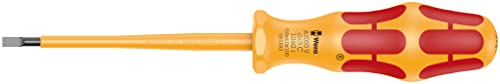 Wera '05051575001 1060 i/1062 i/6 Schraubendrehersatz Kraftform VDE, 6-teilig, Gelb/Rot