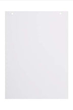 BoardsPlus Blanko Flipchart-Papierblöcke - 5er-Pack A1-Flipchartblöcke, 60 g/m² Papier, 20 Blätter pro Block