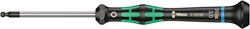 Wera Elektroniker-Schraubendrehersatz 2052/6 + Rack, 6-teilig, 05118156001