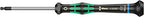 Wera Elektroniker-Schraubendrehersatz 2052/6 + Rack, 6-teilig, 05118156001