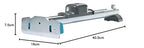 wolfcraft Hammer-Zugeisen 6945000 – Werkzeug zum Verlegen von Laminat und Parkett – 3-in-1-Funktion – Hammer, Schlagholz und Zugeisen in einem Produkt