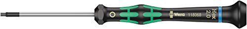 Wera Kraftform Micro Elektroniker Schraubendrehersatz, 12-teilig, Mehrfarbig, 05073675001