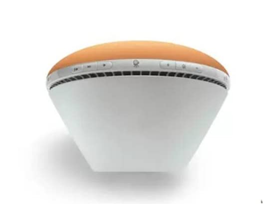 Philips Wake-up Light, farbige Sonnenaufgangssimulation, 20 Lichtstärken, 7 natürliche Klänge, Mitternachtslicht (Modell HF3531/01)