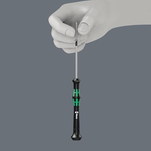 Wera Kraftform Micro Elektroniker Schraubendrehersatz, 12-teilig, Mehrfarbig, 05073675001