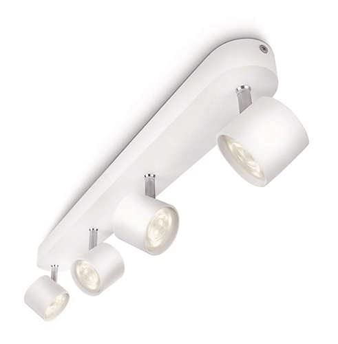 Philips myLiving LED Balkenspot, 4x4W, weiß