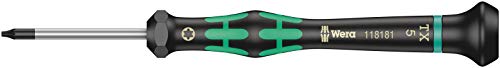 Wera Kraftform Micro Elektroniker Schraubendrehersatz, 12-teilig, Mehrfarbig, 05073675001
