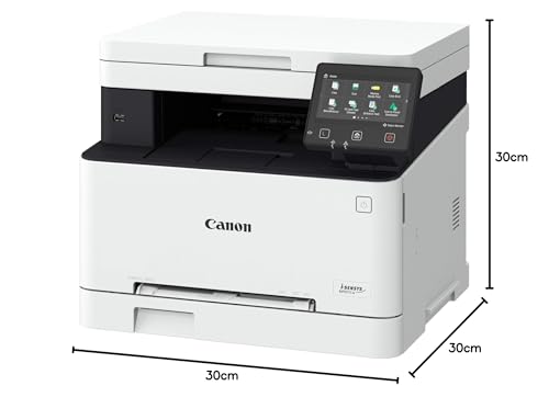 Canon i-SENSYS MF651Cw A4 Farblaser MFP Drucken Kopieren Scannen, USB, LAN, WLAN, 250 Blatt Papierkassette, 12,7cm LCD-Farb-Touchscreen