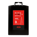 RUKO ULTIMATECUT Multidrill-Satz HSS RUnaTEC in Kunststoffkassette, HSS RUnaTEC Beschichtung, revolutionäre Schneidengeometrie, 3-teilig