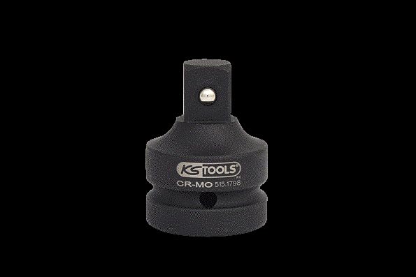 KS Tools 515.1798 1" Kraft-Reduzieradapter, 1"F x 3/4"M
