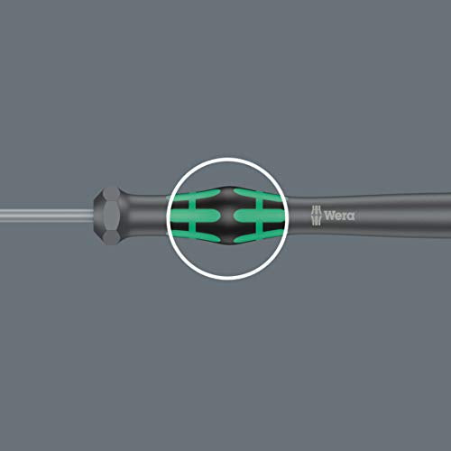 Wera Elektroniker-Schraubendrehersatz 2052/6 + Rack, 6-teilig, 05118156001