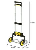 Stanley Handkarre SXWTD-FT500 PDQ - 60 KG Belastbar - Kompakt - Zusammenklappbare Handkarre