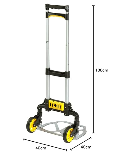 Stanley Handkarre SXWTD-FT500 PDQ - 60 KG Belastbar - Kompakt - Zusammenklappbare Handkarre