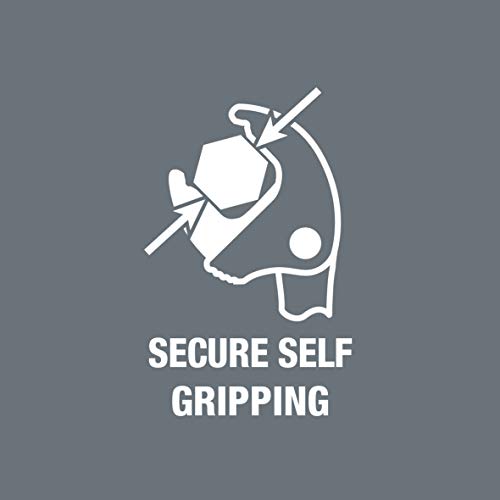 Wera 05020170001 6004 Joker VDE 4 Set 1, VDE-isolierter selbstjustierender Maulschlüssel-Satz, 4-teilig