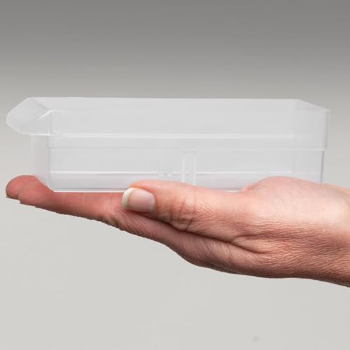 Akro-Mils 10164 Schubladenschrank mit 64 Schubladen, Kunststoff, für Garage, Perlen- und Make-up-Organizer, Lego-Aufbewahrung, Lehrer-Werkzeugkasten und mehr, 50,8 x 15,2 x 40,6 cm (B x T x H) Schwarz