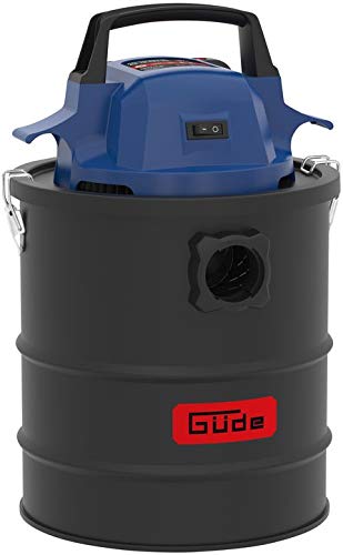 Güde 58580 Akku Aschesauger AS 18-201-05 (18V, max. Unterdruck: 80 mbar, Schlauchlänge: 1 m, Behältervolumen: 15 l, Schlauchdurchmesser: 30 mm, inkl. HEPA-Filter und 2,0 Ah Akkupack mit Ladegerät)