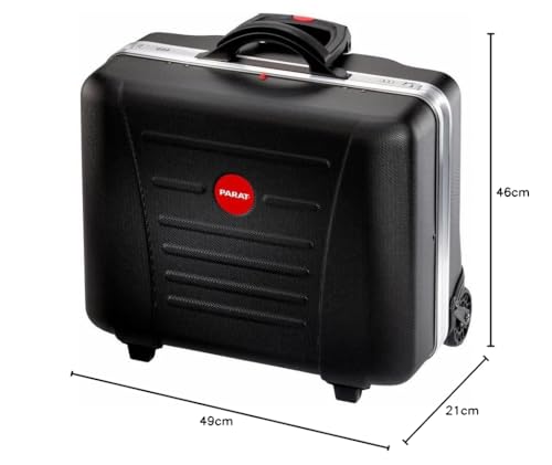 Parat Werkzeugkoffer CLASSIC KingSize Roll neo Safe CP-7 (Größe XL / Werkzeugtasche ohne Inhalt, rollbar / Werkzeug-Trolley schwarz) 789550171