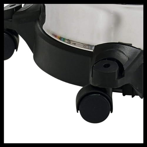 Einhell Nass-Trockensauger TC-VC 1820 S (1250 Watt, Edelstahlbehälter 20l, Blasanschluss, 4 Rollen, Schlauchsystem Ø36mm inkl. Saugschlauch + Verlängerung, Kombidüse + Filter), Schwarz