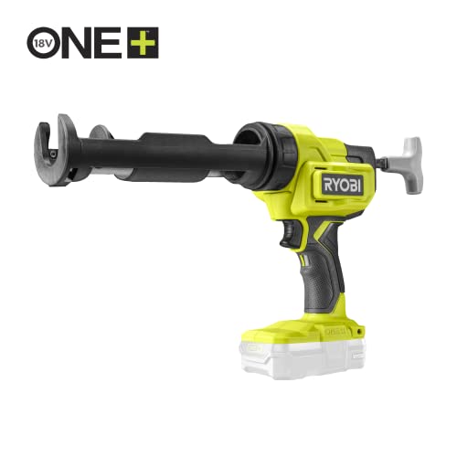 RYOBI 18V Akku-Kartuschenpresse RCG18-0, 6-stufige Geschwindigkeit, 225 kg Auspressdruck, 310 ml Kartuschen, ergonomisch, für Kleber und Dichtstoffe