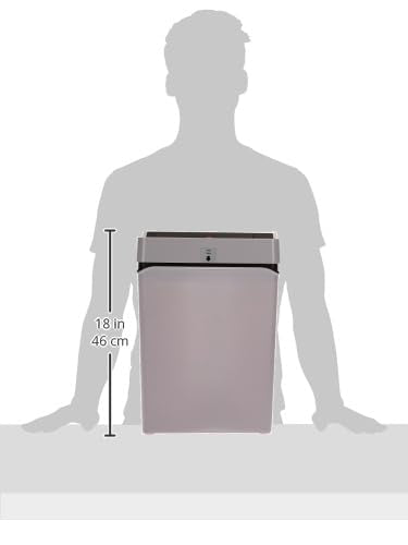 Olympia PS 54 CC Profi Aktenvernichter (mit Partikelschnitt, Sicherheitsstufe P4, Kreditkarte, 8 Blätter 80 g/m², Papierschredder fürs Büro, Papiervernichter, Reißwolf mit Papierkorb, Sichtfenster)