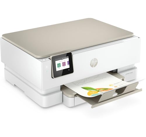 HP Envy Inspire 7220e Multifunktionsdrucker, Tintenstrahldrucker, 6 Monate gratis drucken Instant Ink inklusive, Drucken, Scannen, Kopieren, Fotodruck, DIN A4, WLAN, Airprint
