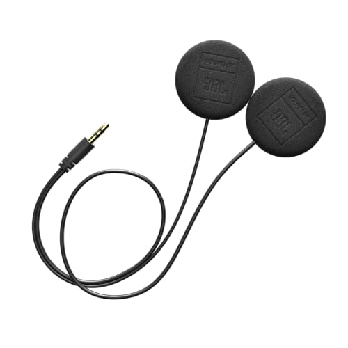 Cardo, 45 MM JBL Dual HD-Kopfhörer-Audio-Kit für Gegensprechanlage, Noir