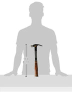 Estwing E19SM Ultra Rahmenhammer, Leder, gefräst, 540 g