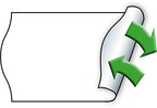 Meto Etiketten für Handauszeichner (26x16 mm, 2-zeilig, 12.000 Stück, weiß, wiederablösbar, für METO, Contact, Sato, Avery, Tovel, Samark etc.)