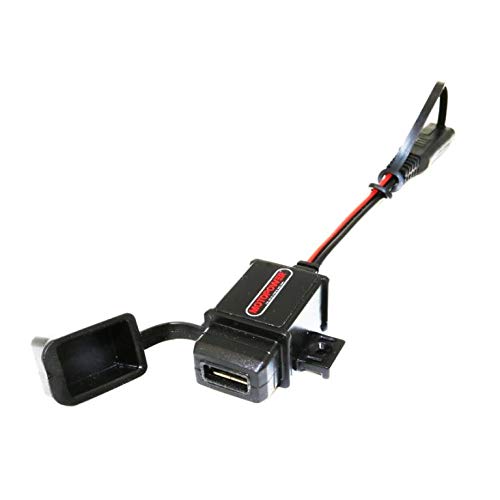 MOTOPOWER MP0609AA-UK 3.1Amp Wasserdicht Motorrad USB Ladegerät Kit Telefon Tablet GPS Ladegerät für Motorrad, Fahrrad, ATV