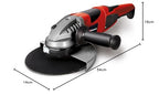 Einhell Winkelschleifer TE-AG 230/2000 (2000 W, Scheibe Ø 230 mm, Softstart, Schutzhaube, ohne Trennscheibe)