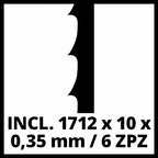Einhell Bandsäge TC-SB 245 L (400W, Max. Sägebandgeschwindigkeit 726m/min, 245 Mm Durchlassbreite, Max. Schnitthöhe 101 Mm, Neigbarer Sägetisch, Parallel- Und Winkelanschlag, Absauganschluss)