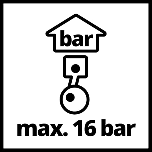 Einhell Druckluft-Schlauchtrommel TC-PH 150 (Schlauchlänge 15 m + 1,5 m Anschlussschlauch, Schlauchinnendurchmesser 9 mm, max. Betriebsdruck 16 bar, inkl. Wandhalterung)