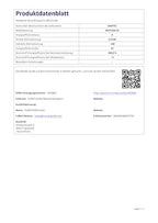 DAHTEC Heizlüfter 2000 Watt Keramik Heizstrahler Elektroheizer Bauheizer Bautrockner mit Thermostat Heizgerät mit 3 Heizstufen für Baustellen, Hausgebrauch, Werkstatt,Garage