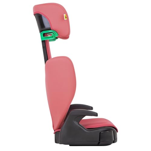 Graco Junior Maxi i-Size R129 Highback Booster Autositz mit Getränkehaltern, geeignet von 100-150 cm (ca. 3,5 bis 12 Jahre), Pink Fashion